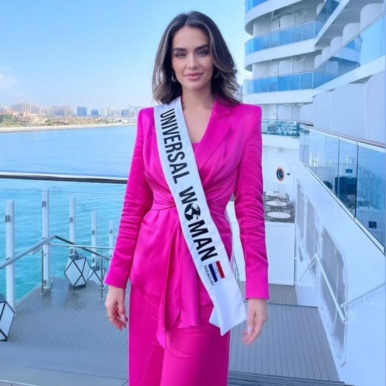 Lourdes Motta se prepara para la gran final del certamen Universal Woman que será este 2 de febrero. (Instagram/Universal Woman Oficial Py)