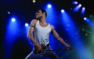 Rami Malek en "Bohemian Rhapsody".