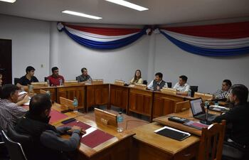 Una imagen de la sesión ordinaria de la Junta Municipal de San Juan Nepomuceno.