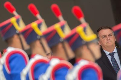 El presidente de Brasil, Jair Bolsonaro.