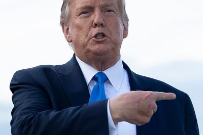 Donald Trump, presidente de los Estados Unidos.