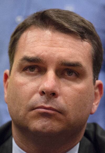 Flavio Bolsonaro, senador.