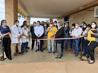 Prometen inversión para reconstruir el Hospital General de San Pedro del Ycuamandyyú.