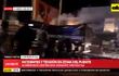 Incendio de camiones y piquetes en Ciudad del Este.