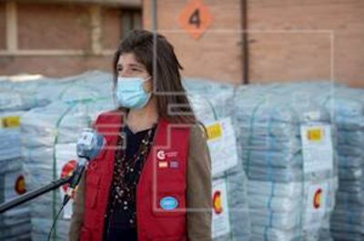 Ángeles Moreno Bau, secretaria de Estado de Cooperación Internacional.