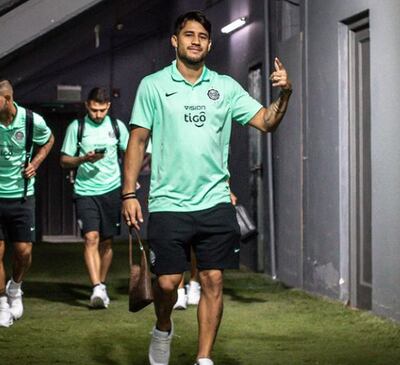 Iván Torres, jugador de Olimpia.