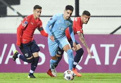 Independiente rescató un punto igualando al Torque, en Uruguay. (AFP)