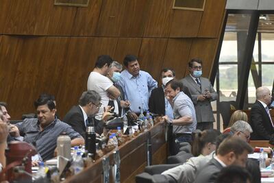 Sesión en la Cámara de Diputados.
