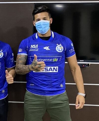 Caín Fara (26 años), en la presentación en Sol.