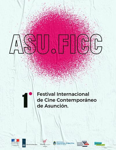 Afiche del Festival Internacional de Cine Contemporáneo de Asunción (Gentileza de Asuficc).