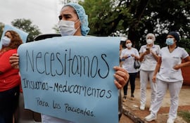 Imagen de referencia. En las últimas 24 horas, cinco enfermeras de los servicios sanitarios murieron por coronavirus.
