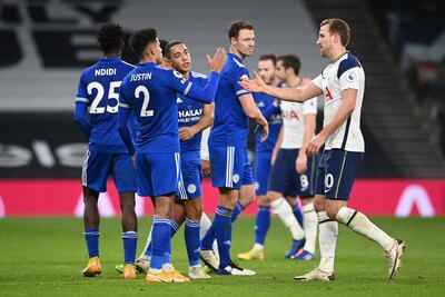 Leicester derrotó al Tottenham por la Premier League