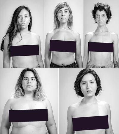 Belén, Diana, Mónica, Claudia y Pamela integran el elenco de esta obra.