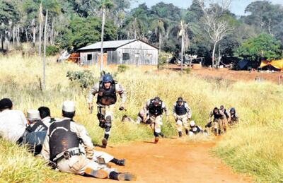 En el lugar fallecieron en un enfrentamiento 11 campesinos y seis policías, el 15 de junio de 2012.