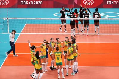 Brasil derrotó a Kenia y tuvo un pleno de victorias en el vóley femenino.