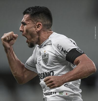 Junior Alonso, jugador paraguayo del Atlético Mineiro.