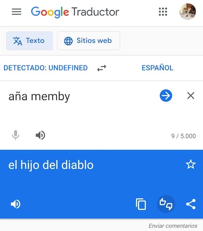Más traducciones que van mostrando los usuarios de Twitter.