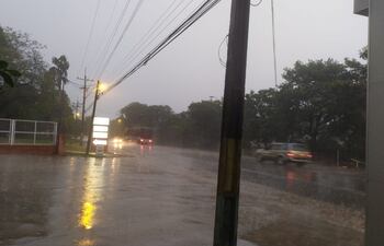 Esperada lluvia en algunas zonas de Cordillera.