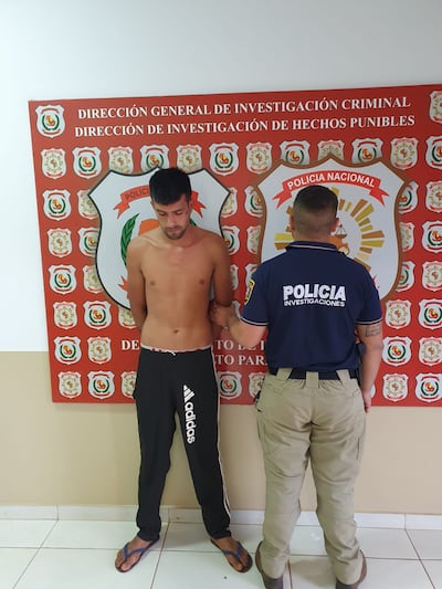 Brian Ezequiel Colmán Brizuela fue detenido por la Policía y será imputado por la Fiscalía por el violento asalto.