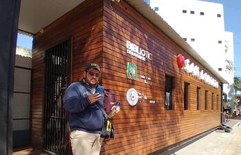 Iván Saúl Espínola viajará a Estados Unidos para su entrenamiento y estudio agrícola.