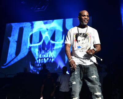 DMX durante un concierto en Nueva York, el 28 de junio de 2019.
