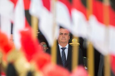 El presidente de Brasil, Jair Bolsonaro.