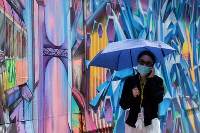 Taiwán recibe hoy 400.000 dosis de AstraZeneca, mientras aumenta su rebrote. (Photo by Sam Yeh / AFP)