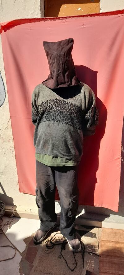 Christian Alider Melgarejo, detenido.