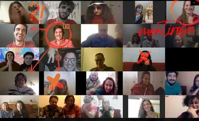 A través de Zoom, "Mentir la verdad" invita a descubrir al verdadero protagonista de una anécdota.