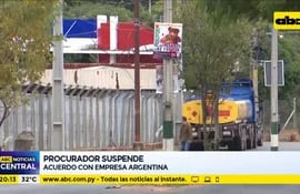 Procurador suspende acuerdo con empresa argentina