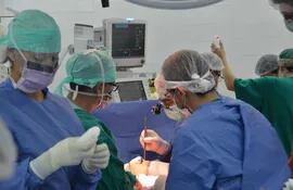 Esta maratón de trasplantes de órganos en el Hospital de Clínicas fue posible gracias a donantes cadavéricos.