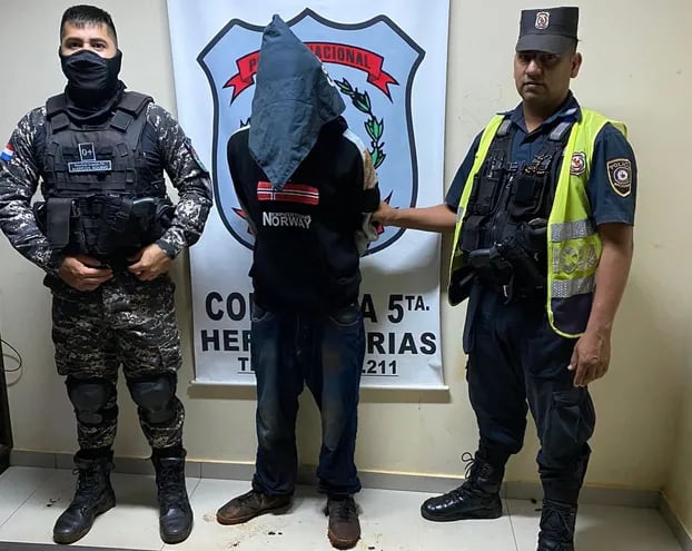Fabio Javier Figueredo Sosa quedó detenido en la Comisaría 5ª bajo el cargo de feminicidio.