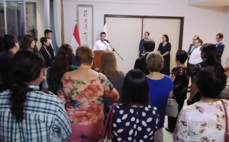 Presentación de nuevos becarios de la Embajada de Japón.