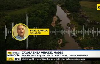 Fidel Zavala dice que cuenta con los documentos, tras la auditoría del MADES