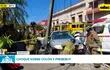 Ambulancia de la Policía protagonizó accidente en el microcentro