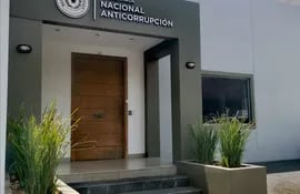Fachada de la Secretaría Nacional Anticorrupción (SENAC).