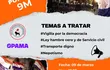 Opama convoca a asamblea popular para mañana, sábado, en la Plaza Italia de Asunción.