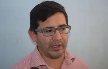 Dr. Walter Benítez director médico del Hospital Regional de Encarnación.
