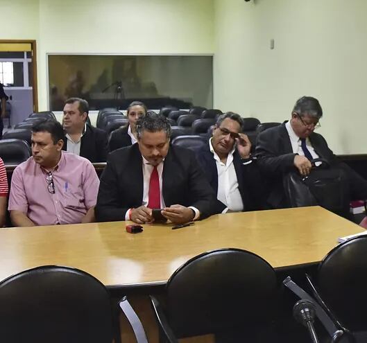 Audiencia Preliminar del exgobernador de Central Hugo Javier Gonzalez y otros acusados por el caso de obras fantasma.