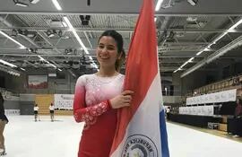 Erika Alarcón  (22  años) en el mundial de  Alemania.