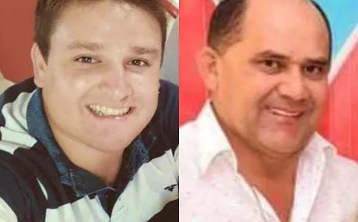 El conocido empresario de Villarrica Odilón Leiva y su sobrino Cristhian Leiva, imputados por supuesta estafa.