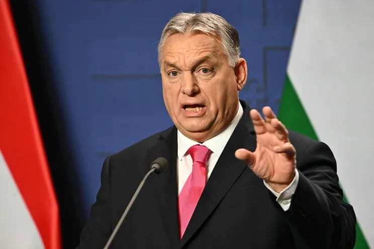 Viktor Orban primer ministro de Hungría.