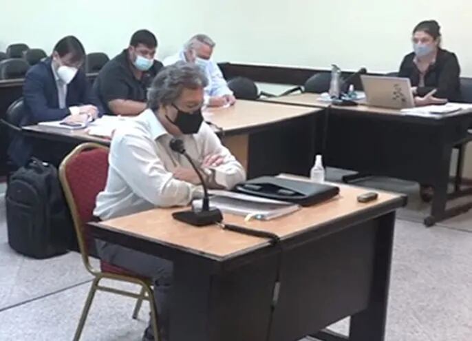 Pedro Talavera, perito asesor de la Dirección de Obras y Proyectos de la Fiscalía, declaró ayer en el juicio oral.