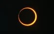 Fotografía de la NASA: Un eclipse solar anular fotografiado el 20 de mayo de 2012.