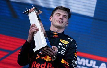 Max Verstappen, piloto de Red Bull, celebra el triunfo en el Gran Premio de Miami.