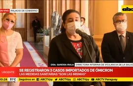 Salud: Confirman tres casos de ómicron en Paraguay