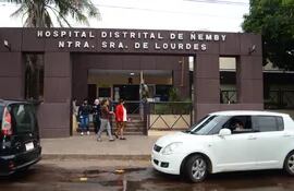 Hospital distrital de Ñemby.