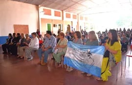 Escritores paraguayos y argentinos, lanzan proyecto educativo cultural, "Quijote recorriendo el Departamento de la Libertad Paraguarí.