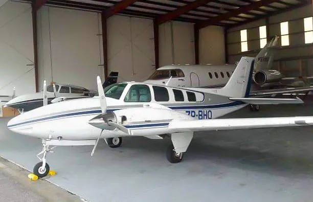 Avioneta que pertenecía a Erico Galeano y ahora a Grupo Capital SA. La Fiscalía ya pidió informes.