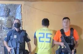 Esta madrugada detienen a un hombre quien es sospechoso de realizar varios robos en farmacias de Paraguarí